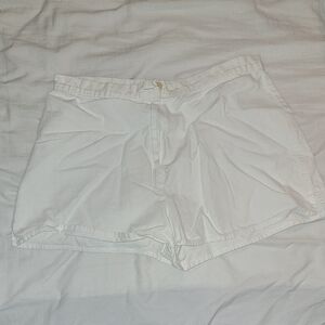 Women's White Shorts